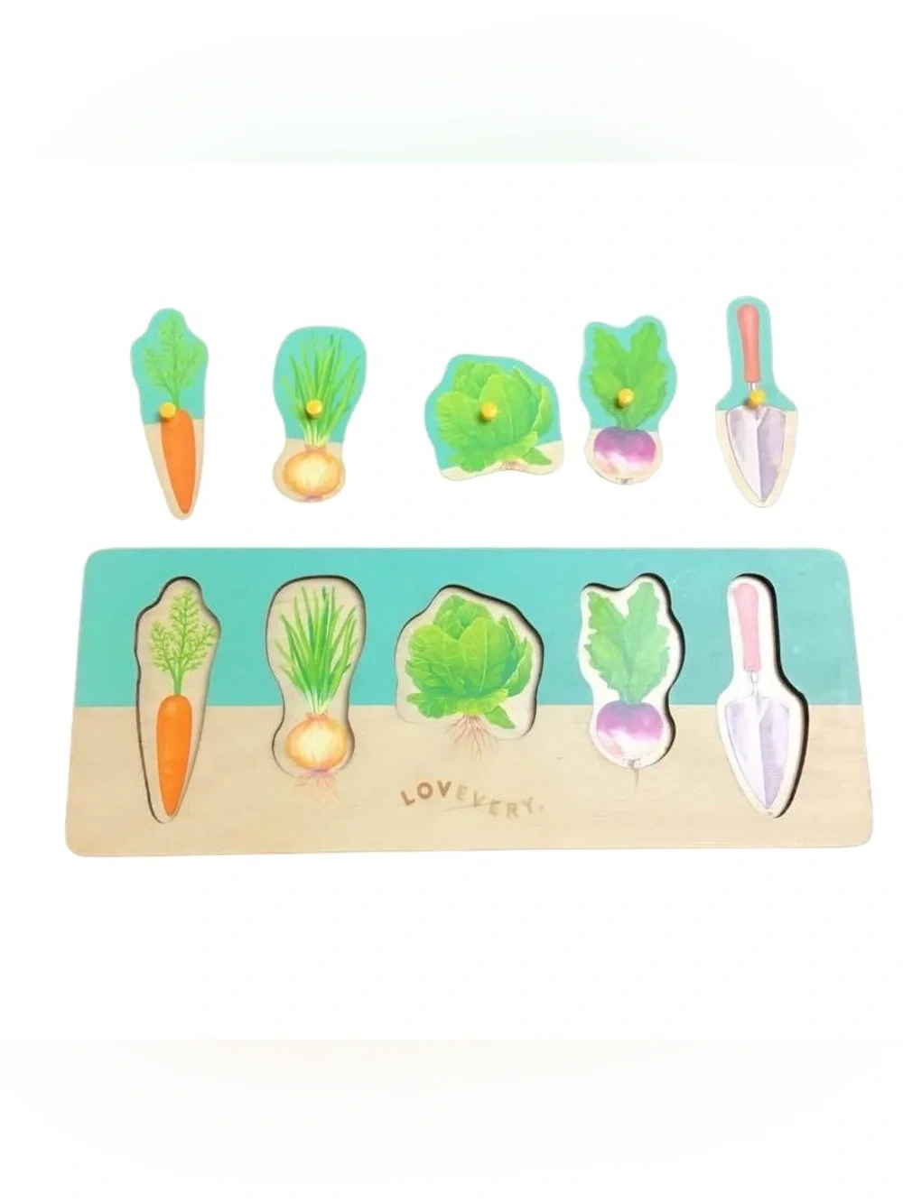 Lovevery vegetable puzzle